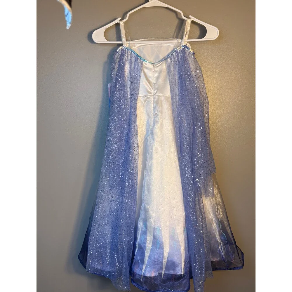 Disney Frozen Snow Queen Elsa Prestige Costume Dress NWT Girls XS 3T-4T